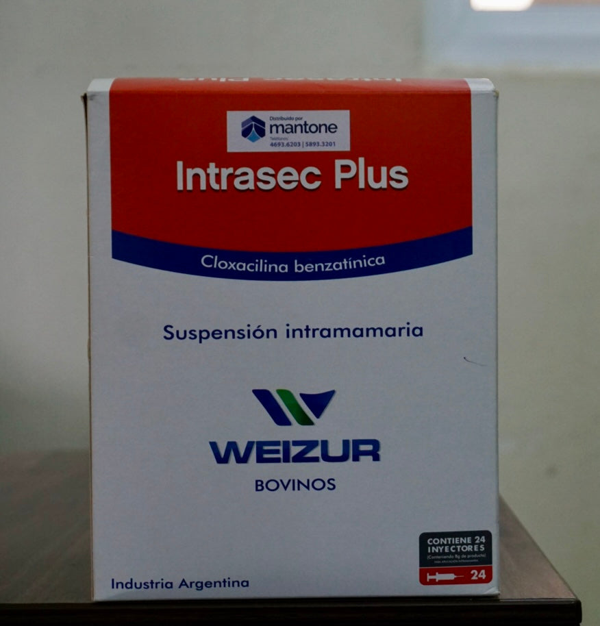 WEIZUR - JERINGAS DE INTRASEC PLUS X 8G /LOTE # 552