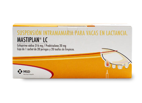 MSD - MASTIPLAN LC 1X20 INJ