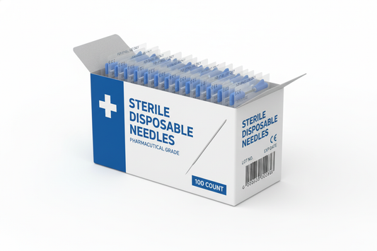 caja de aguja desechables