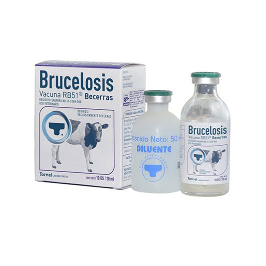 Brucelosis Becerras x 10 Dosis